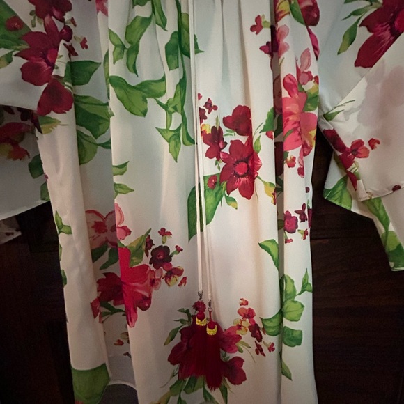 Joseph Ribkoff Ruffled Floral Top - Picture 6 of 6